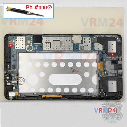 Cómo desmontar Samsung Galaxy Tab Pro 8.4'' SM-T320, Paso 6/1