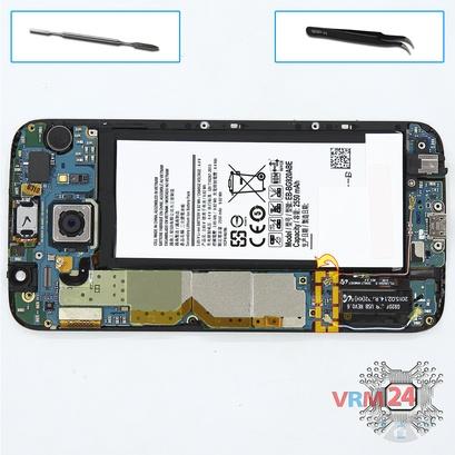 Как разобрать Samsung Galaxy S6 SM-G920 Duos, Шаг 6/2