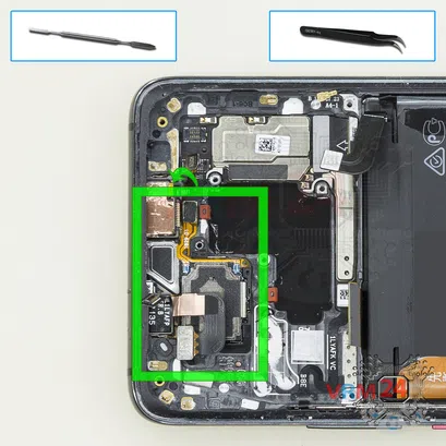 How to disassemble Huawei Mate 20 Pro, Step 23/1