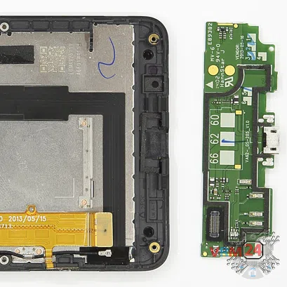 How to disassemble Nokia Lumia 625 RM-941, Step 6/3