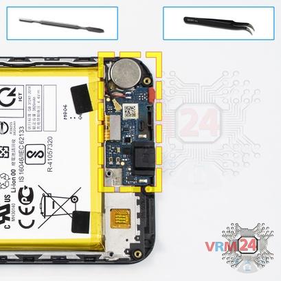How to disassemble Asus ZenFone Max (M1) ZB555KL, Step 10/1