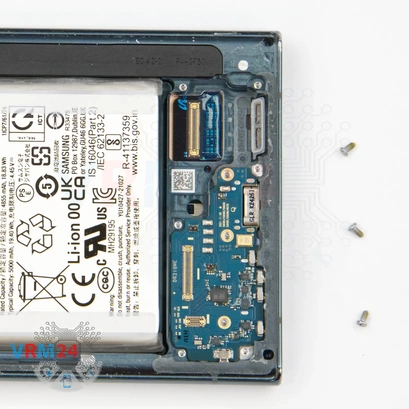 Como desmontar Samsung Galaxy S22 Ultra SM-S908 por si mesmo, Passo 11/2
