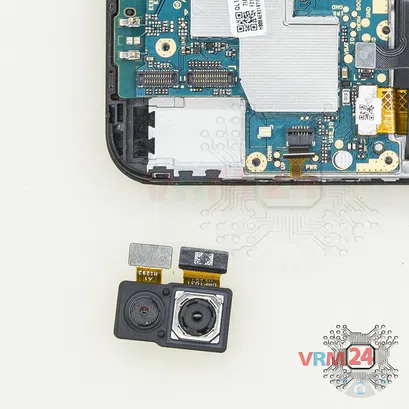 Como desmontar Asus Zenfone Max Pro (M1) ZB601KL por si mesmo, Passo 13/2