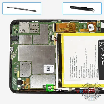 How to disassemble Alcatel OT POP 7 P310X, Step 3/1