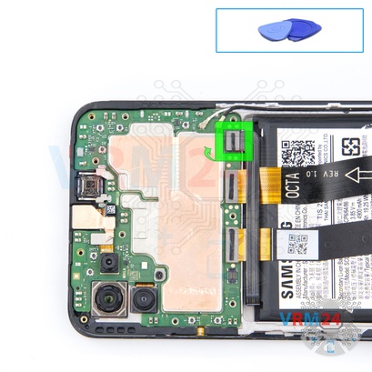 How to disassemble Samsung Galaxy A22s SM-A226, Step 7/1