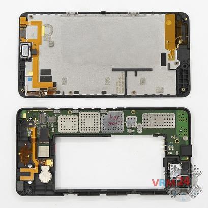 How to disassemble Microsoft Lumia 640 DS RM-1077, Step 4/4