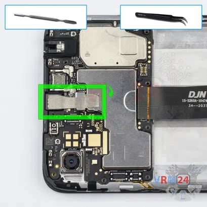 How to disassemble Xiaomi Redmi 9A, Step 13/1