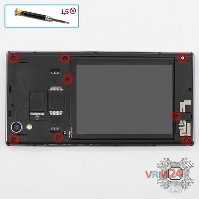 How to disassemble Lenovo P70, Step 2/1