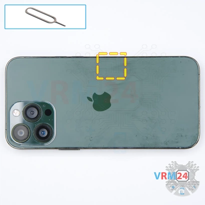 Cómo desmontar Fake iPhone 13 Pro ver.1, Paso 2/1