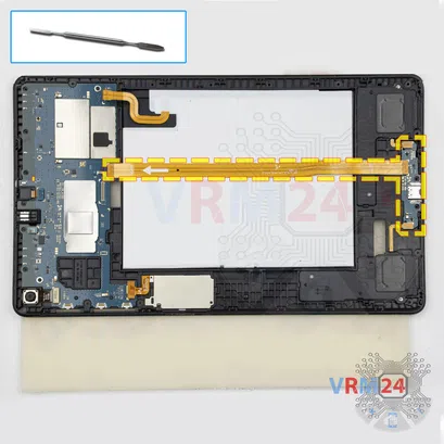 Cómo desmontar Samsung Galaxy Tab A 10.1'' (2019) SM-T515, Paso 10/1