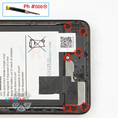 How to disassemble Tecno Camon 19, Step 7/1