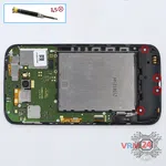 How to disassemble Alcatel OT POP C9 7047D, Step 4/1