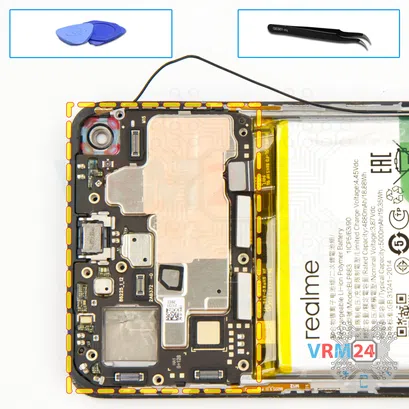 How to disassemble Realme 9, Step 13/1