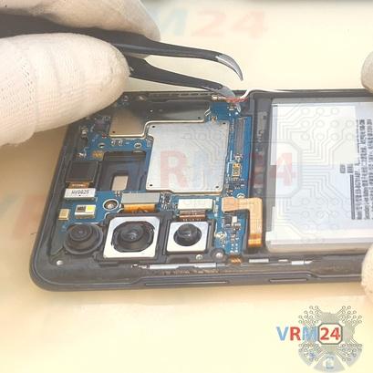 Cómo desmontar Samsung Galaxy S20 FE SM-G780, Paso 14/3