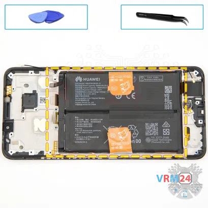 How to disassemble Huawei Nova Y91, Step 18/1