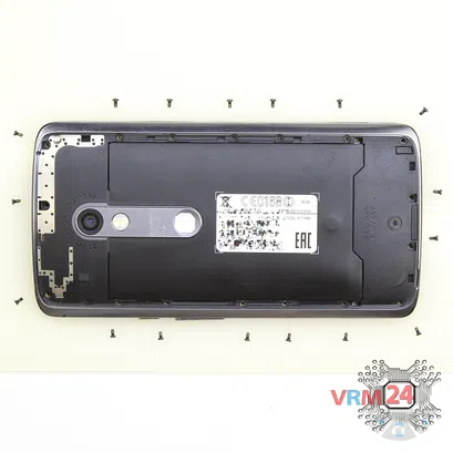 How to disassemble Motorola Moto X Play XT1563, Step 3/2