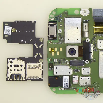 Cómo desmontar Motorola Moto G (3rd gen) XT1541, Paso 10/2