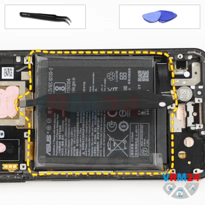 How to disassemble Asus Zenfone 10, Step 17/1