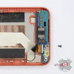 How to disassemble HTC Desire 610, Step 6/2