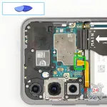 How to disassemble Samsung Galaxy S23 FE SM-S711, Step 6/1