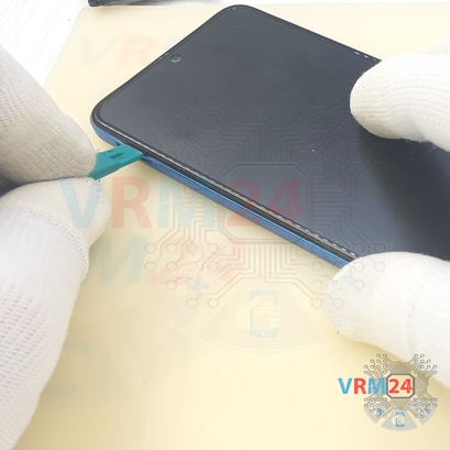 How to disassemble Xiaomi Redmi Note 11, Step 7/4