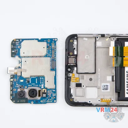 Cómo desmontar Samsung Galaxy A03 SM-A035, Paso 12/2