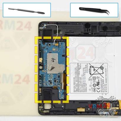 Cómo desmontar Samsung Galaxy Tab S5e SM-T720, Paso 18/1