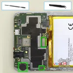 How to disassemble Huawei Ascend Mate 7, Step 16/1