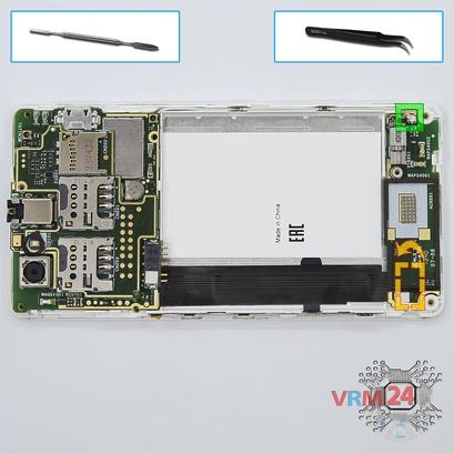 How to disassemble Sony Xperia M, Step 6/1