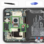 How to disassemble Realme 13+, Step 13/1