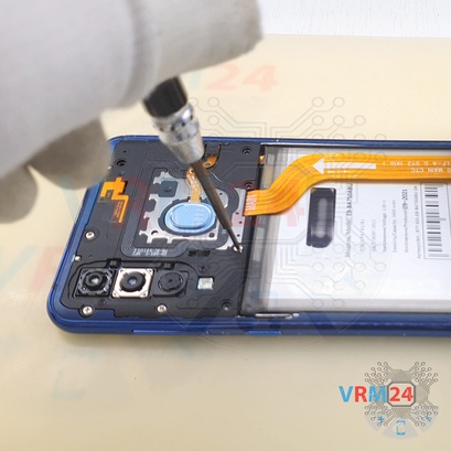 Cómo desmontar Samsung Galaxy A9 Pro (2019) SM-G887, Paso 4/2