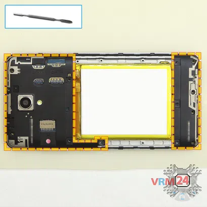 How to disassemble ZTE Blade A510, Step 4/1