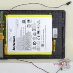 How to disassemble Lenovo Tab 2 A7-20, Step 5/3