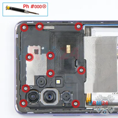 Cómo desmontar Samsung Galaxy A52 SM-A525, Paso 4/1