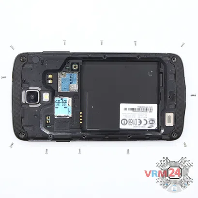 Как разобрать Samsung Galaxy S4 Active GT-I9295, Шаг 4/2