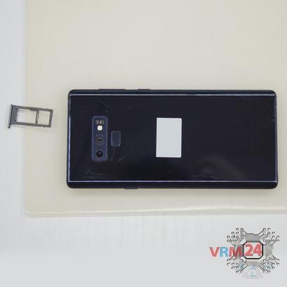 How to disassemble Samsung Galaxy Note 9 SM-N960, Step 1/2