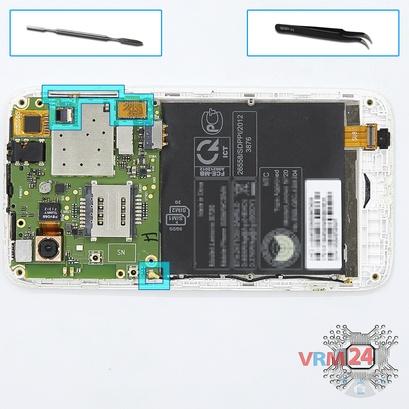 How to disassemble Lenovo S720 IdeaPhone, Step 7/1
