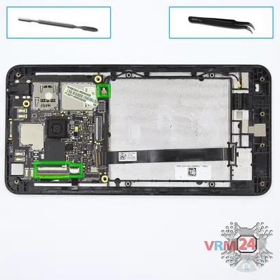 How to disassemble Asus ZenFone 5 A501CG, Step 7/1