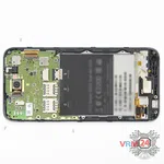 How to disassemble HTC Desire 620G, Step 7/2