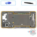 How to disassemble Samsung Galaxy S21 FE SM-G990, Step 8/1