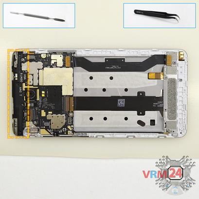 Cómo desmontar Xiaomi RedMi Note 3, Paso 8/1