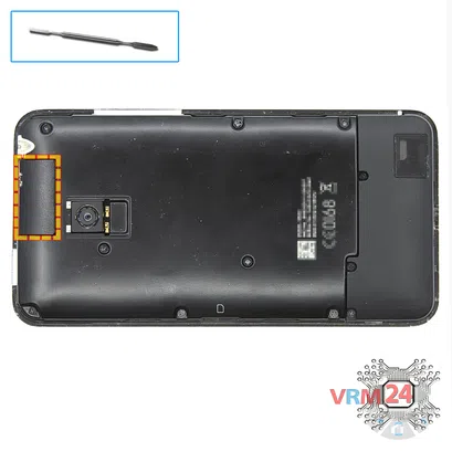 How to disassemble Meizu MX2 M040, Step 2/1