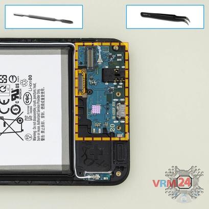 How to disassemble Samsung Galaxy A20 SM-A205, Step 9/1