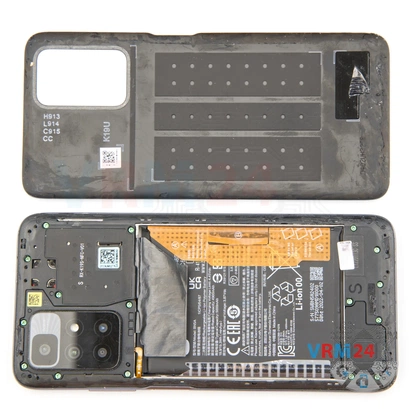How to disassemble Xiaomi RedMi 10, Step 3/2