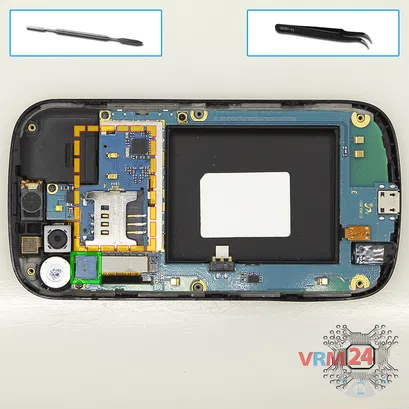 How to disassemble Samsung Google Nexus S GT-i9020, Step 6/1