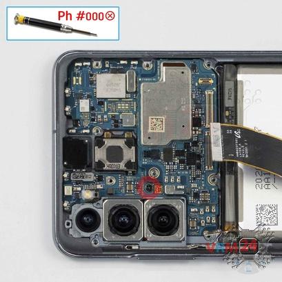 Cómo desmontar Samsung Galaxy S20 SM-G981, Paso 14/1