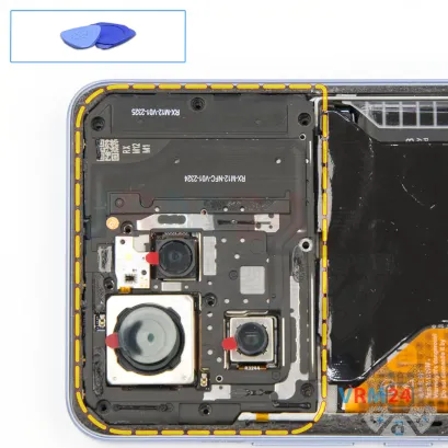 Como desmontar Xiaomi 13T Pro por si mesmo, Passo 6/1