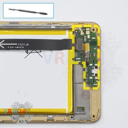 How to disassemble Huawei Honor 5X, Step 10/1