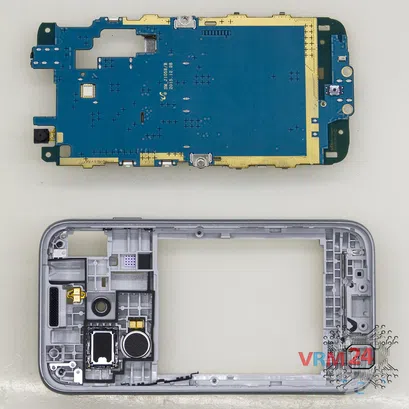Cómo desmontar Samsung Galaxy J1 mini (2016) SM-J105, Paso 11/2