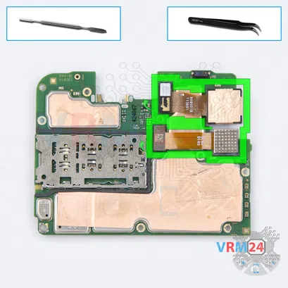 Como desmontar Samsung Galaxy A22s SM-A226 por si mesmo, Passo 17/1